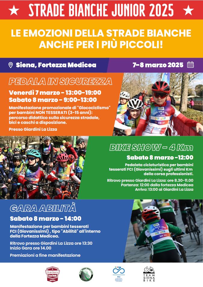 strade bianche junior 2025_
